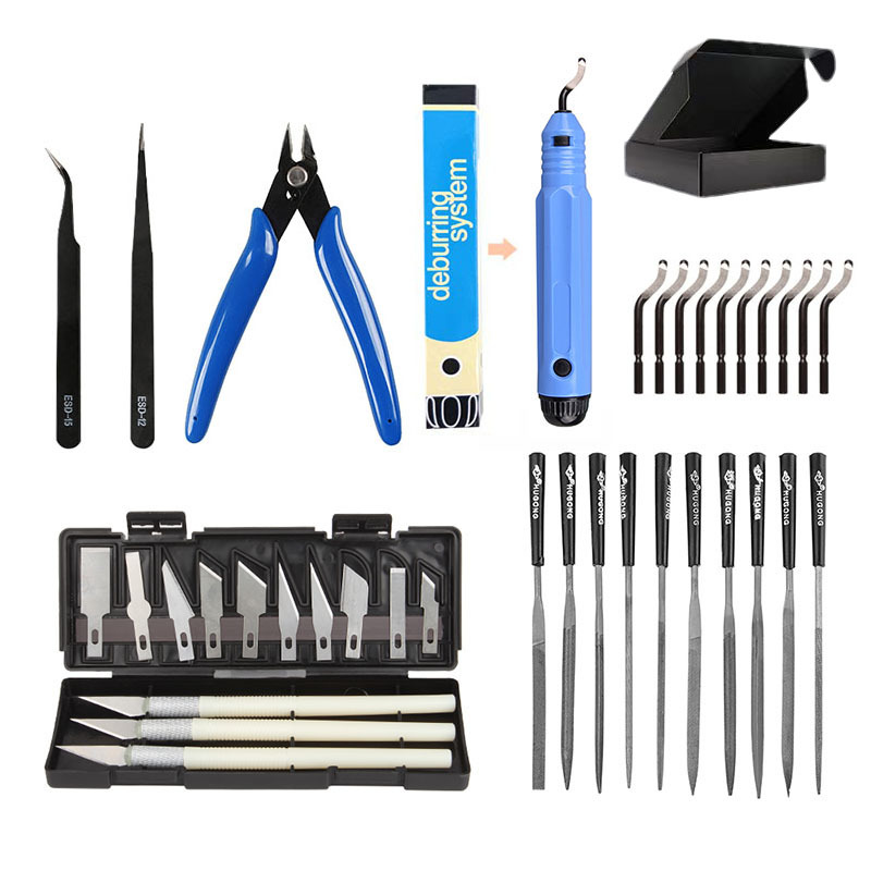 Model Kit Cutter - 38 Pcs 3D Model Grinding Tool