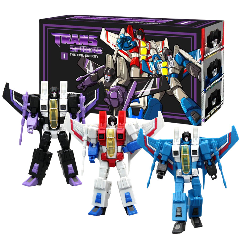 Model Kit Robot - 3Pcs/Box Transformation robot toy G1 cartoon
