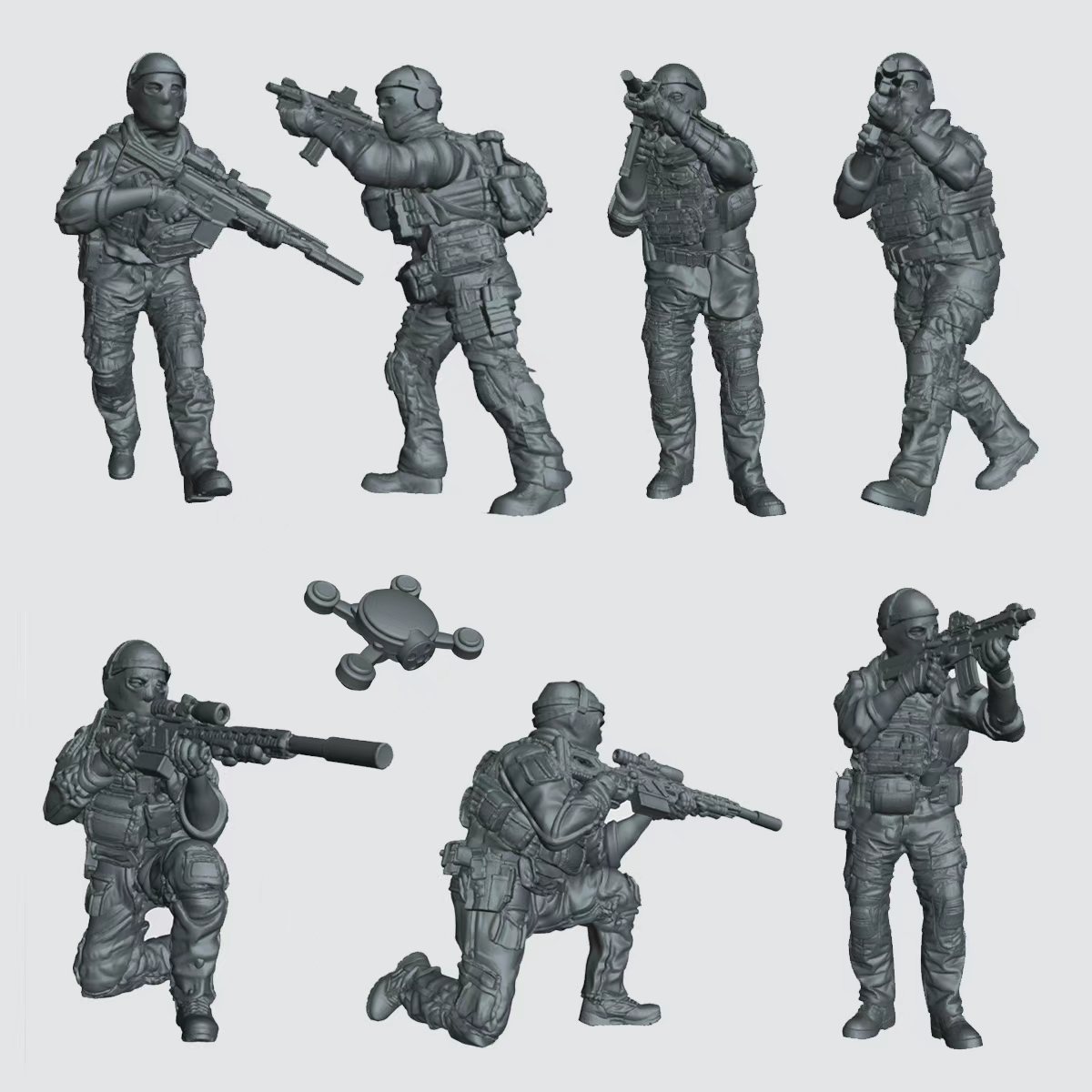 Model Kit Gunpla - 1/35 1/48 1/72 Miniature Scale Model