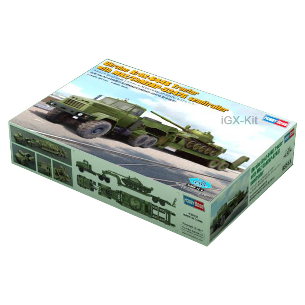 Model Kit Ukraine - Hobbyboss 85513 1/35 Scale Ukraine KrAZ-6446