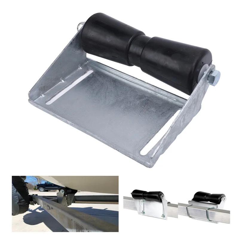 Model Kit Ship - Boat Trailer Rollers with Bracket Heavy