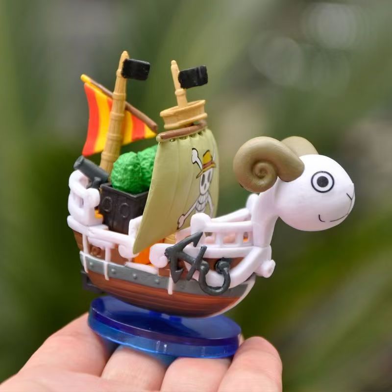 Anime One Piece 7cm Ship Figur - Model Kit Ship recension och pris