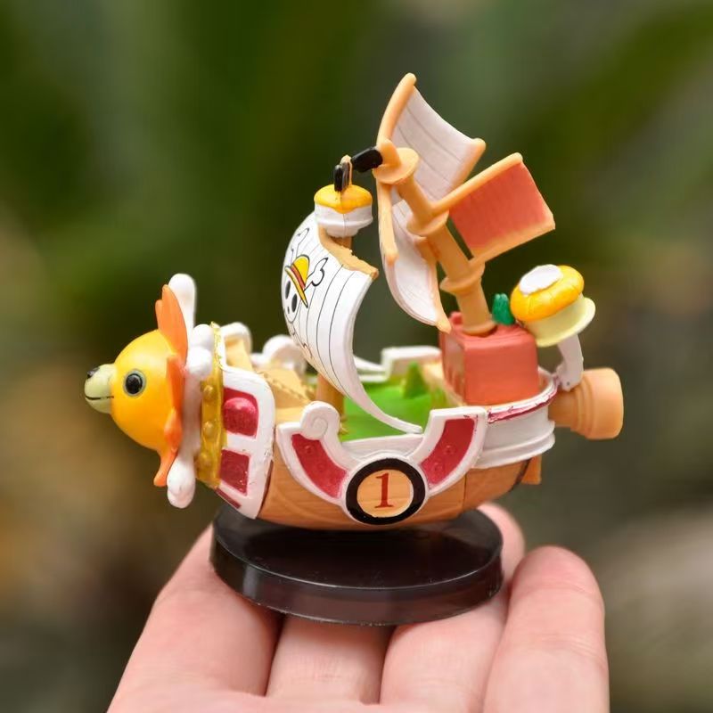 Anime One Piece 7cm Ship Figur - Model Kit Ship recension och pris