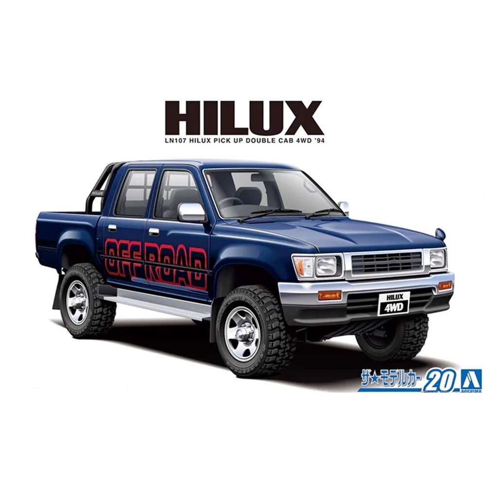 Aoshima 06217 1/24 LN107 Hilux - Model Kit Nissan Skyline recension och pris