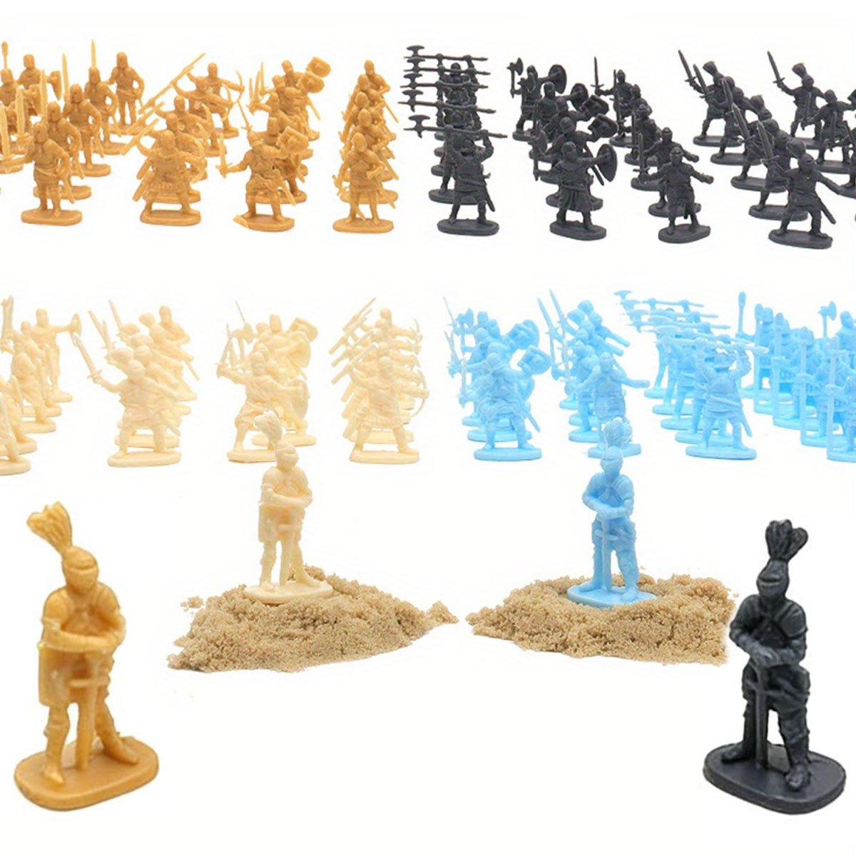 49pcs Mini Medieval Soldier Fi - Model Kit Gunpla recension och pris