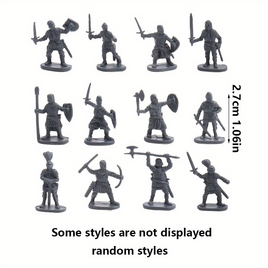 49pcs Mini Medieval Soldier Fi - Model Kit Gunpla recension och pris