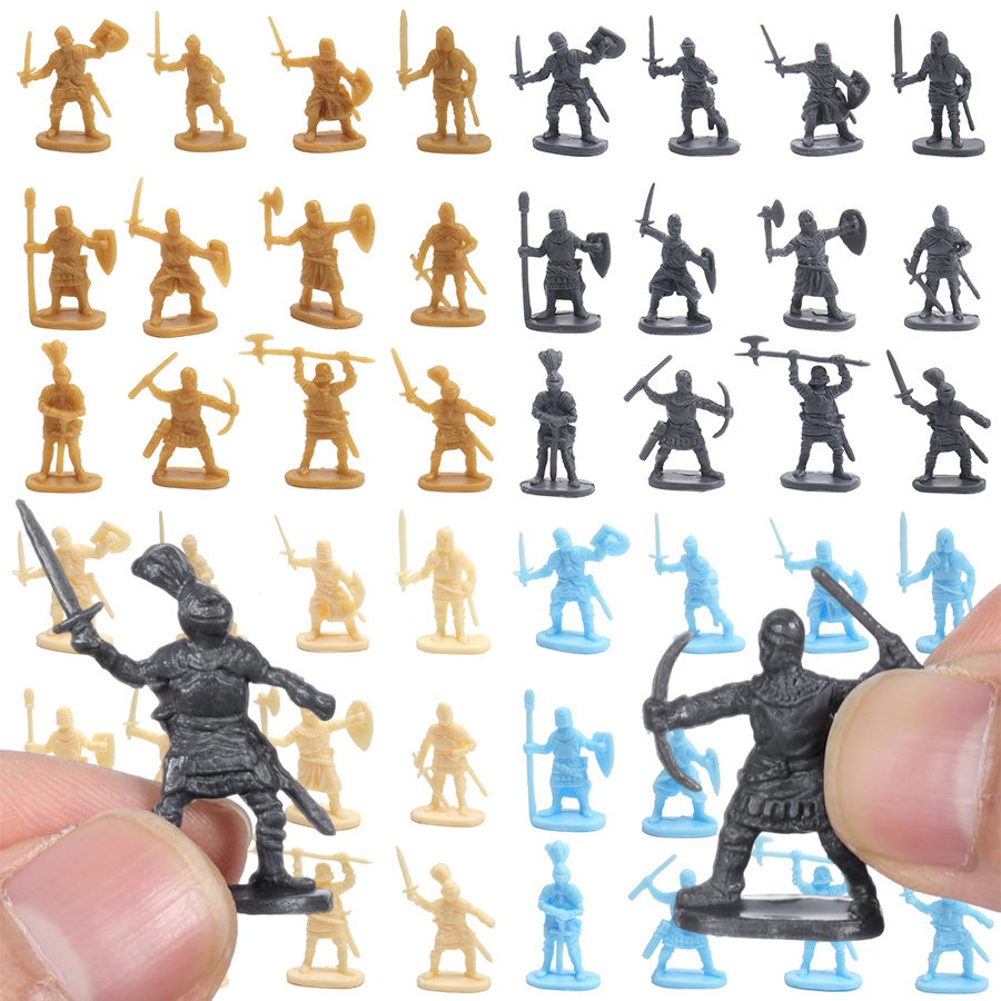 49pcs Mini Medieval Soldier Fi - Model Kit Gunpla recension och pris