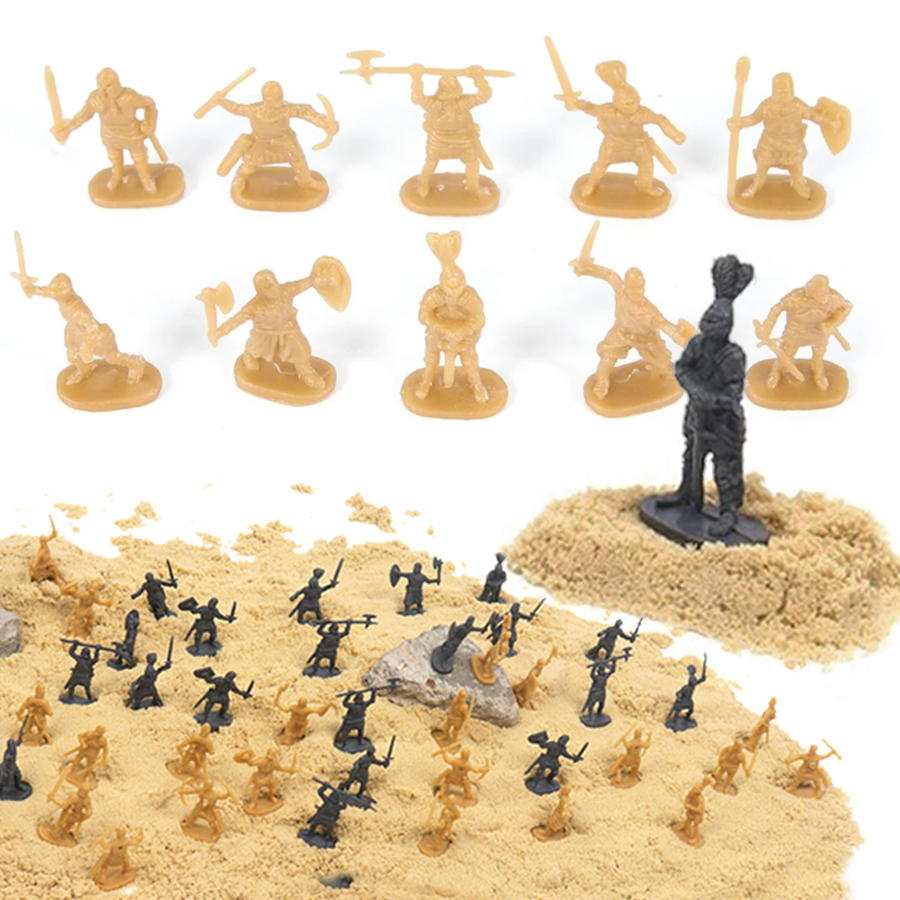 100pcs Random Medieval Knight  - Model Kit Gunpla recension och pris