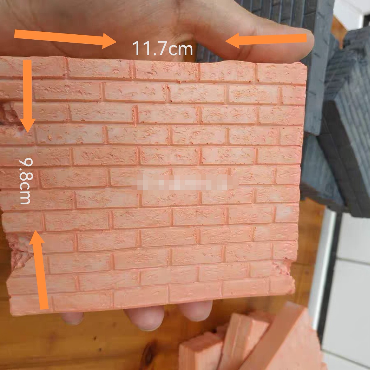 Miniature Brick Wall Plaster D - Model Kit Gunpla recension och pris