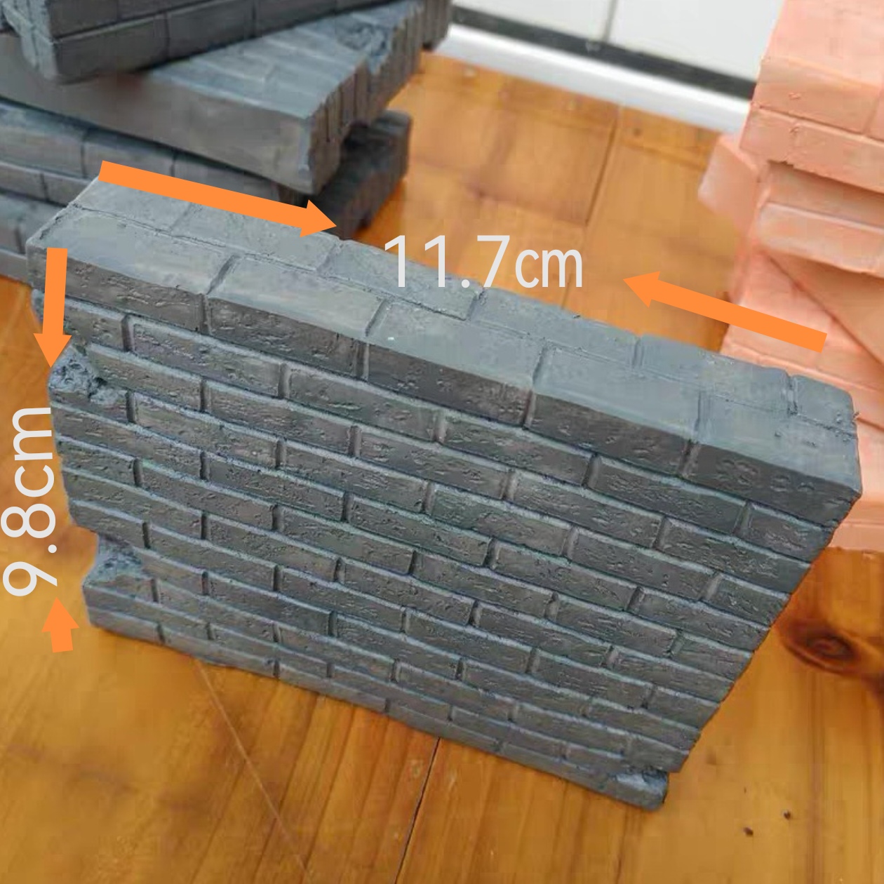 Miniature Brick Wall Plaster D - Model Kit Gunpla recension och pris