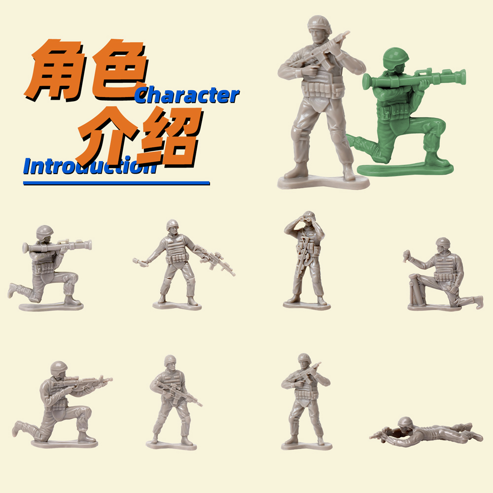 ViiKONDO Army Men Toy Military - Model Kit Gunpla recension och pris