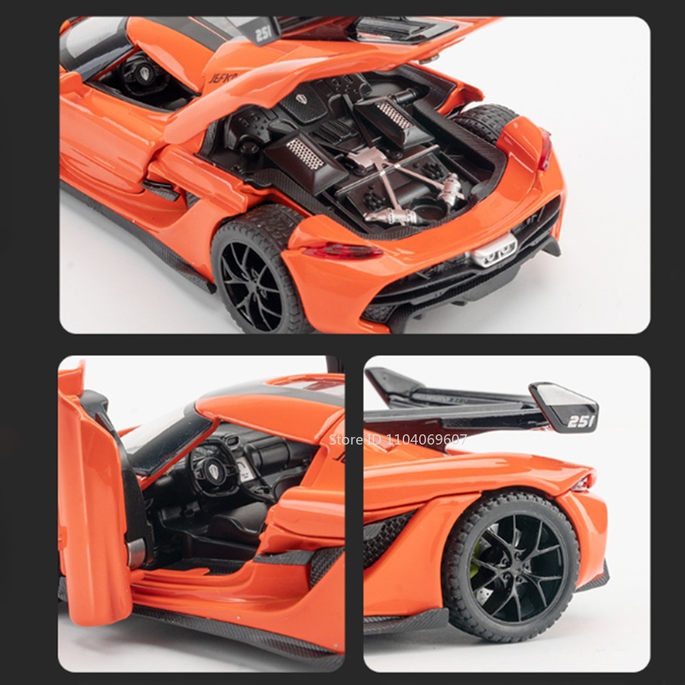 Scale 1:32 KNSG Jesko Car Mode - Model Kit Porsche 911 recension och pris