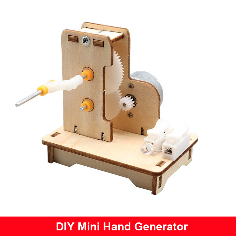 DIY Mini Hand Generator DIY Sc - Model Kit Walmart recension och pris