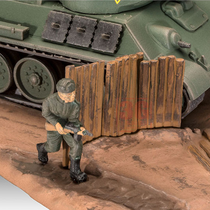 Revell 03294 1/76 Soviet T-34/ - Model Kit Revell recension och pris