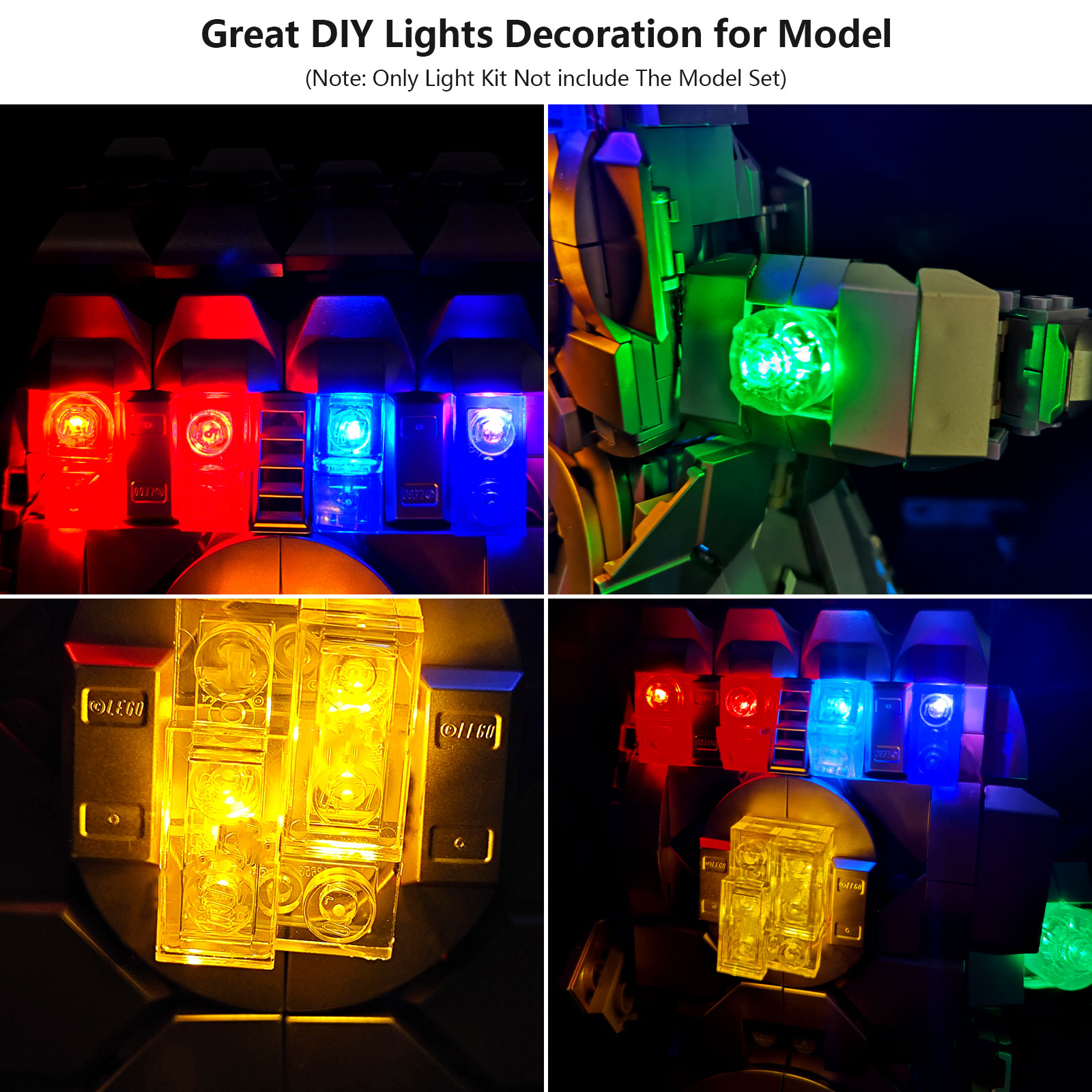 LYBMTWF LED Lighting Kit Compa - Model Kit Walmart recension och pris
