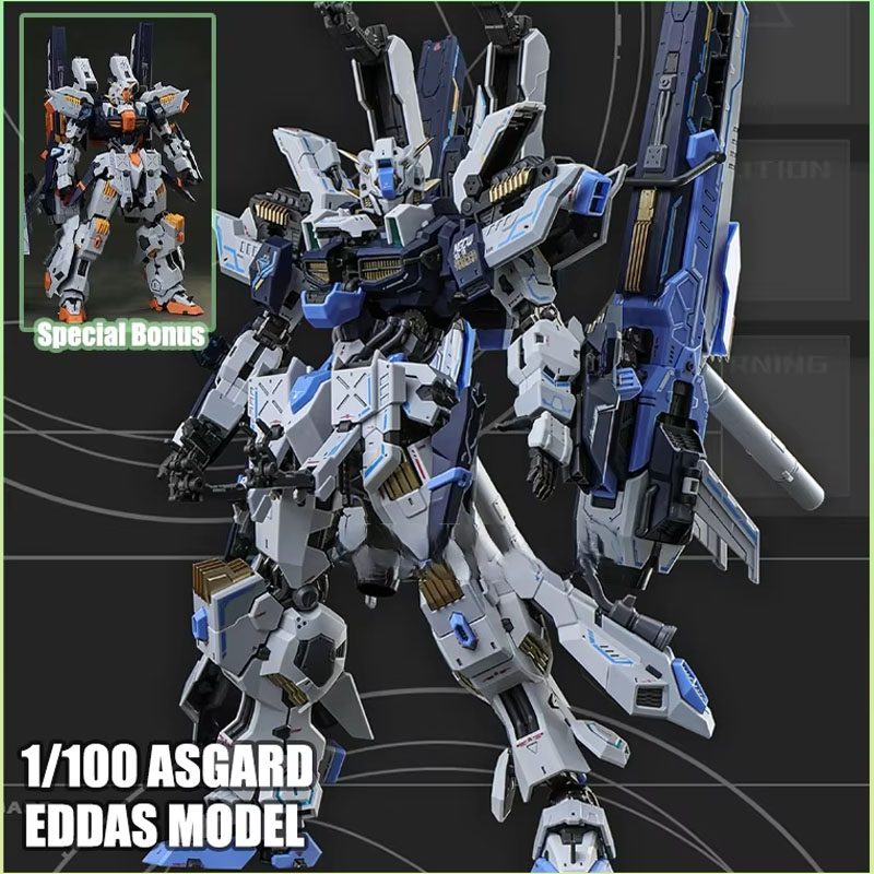 In Stock EDDAS Model MG 1/100  - Model Kit Asgard recension och pris
