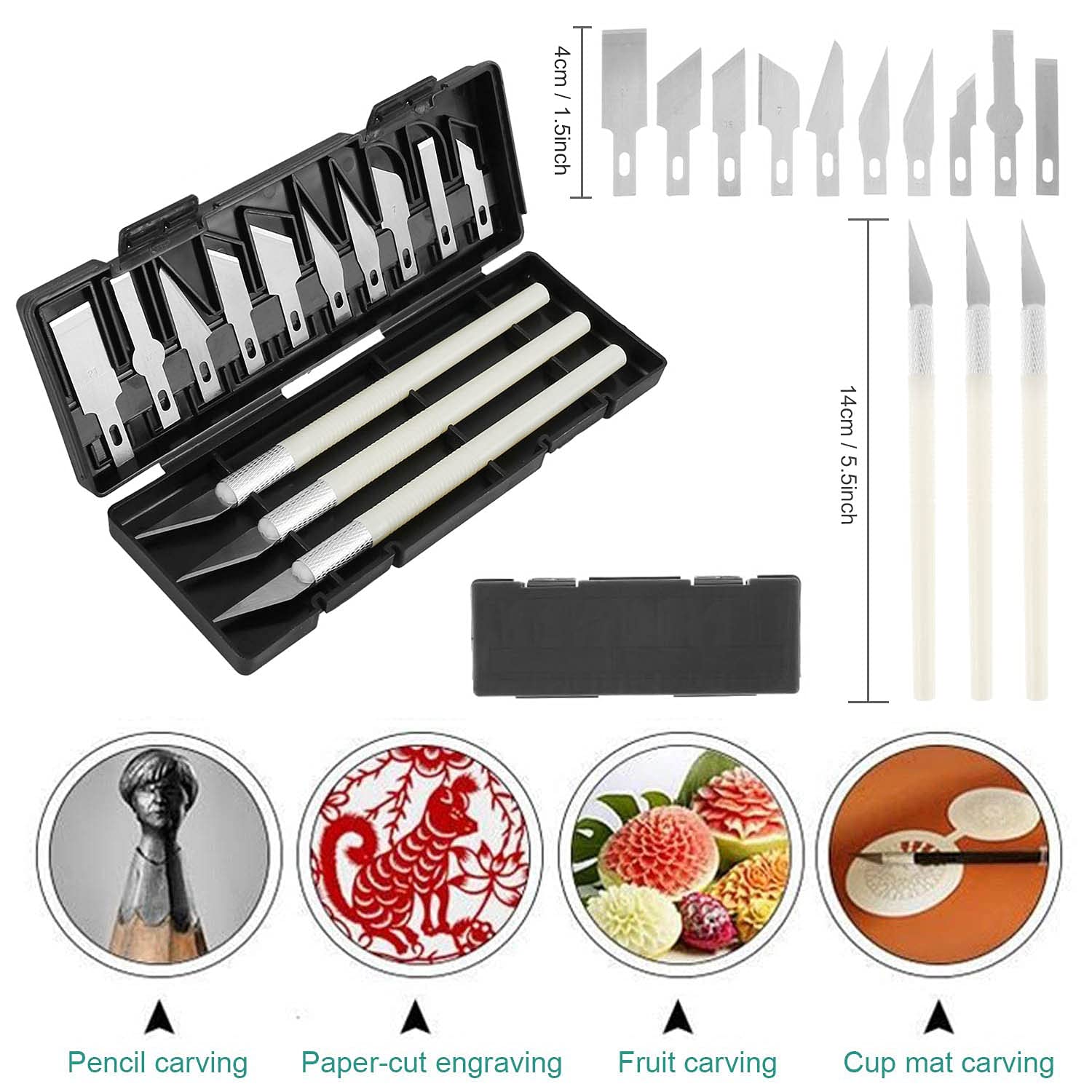 38 Pcs 3D Model Grinding Tool  - Model Kit Cutter recension och pris