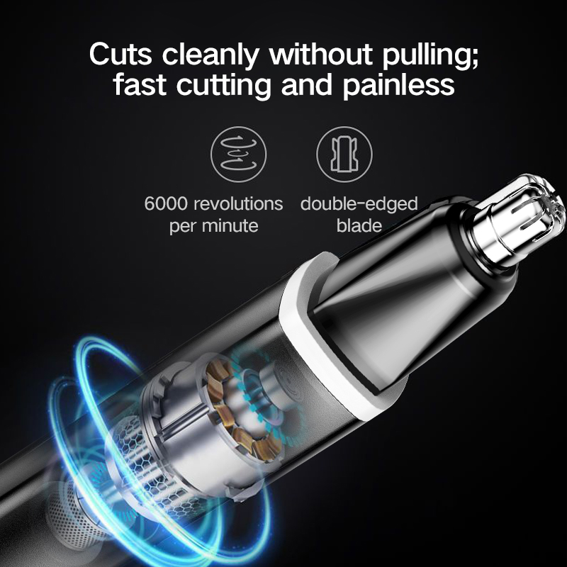 LED Nasal Hair Trimmer New Mod - Model Kit Clipper recension och pris