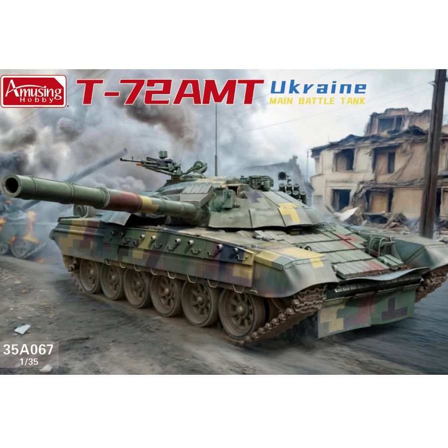 Amusing T-72AMT Ukraine Main B - Model Kit Ukraine recension och pris