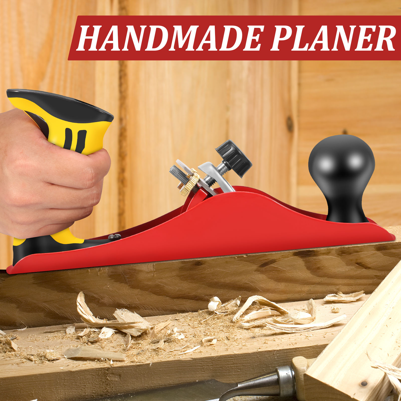 Wood Hand Planer Set Hand Tool - Model Kit Cutter recension och pris