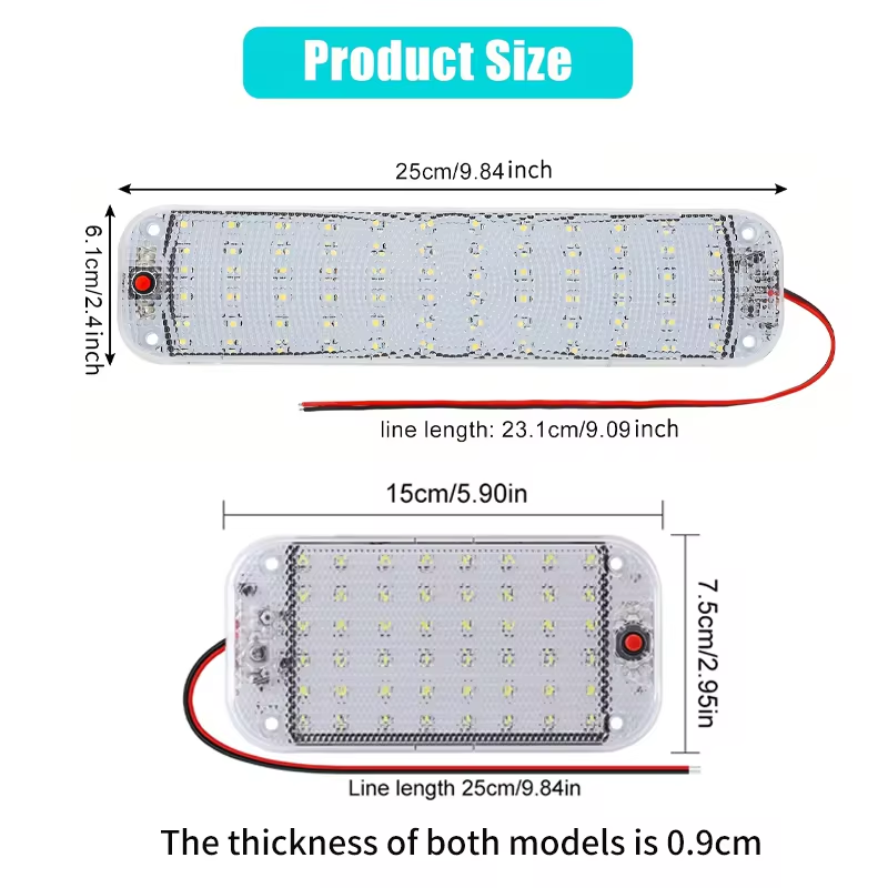 1PC Vehicle Interior Led Light - Model Kit Ship recension och pris