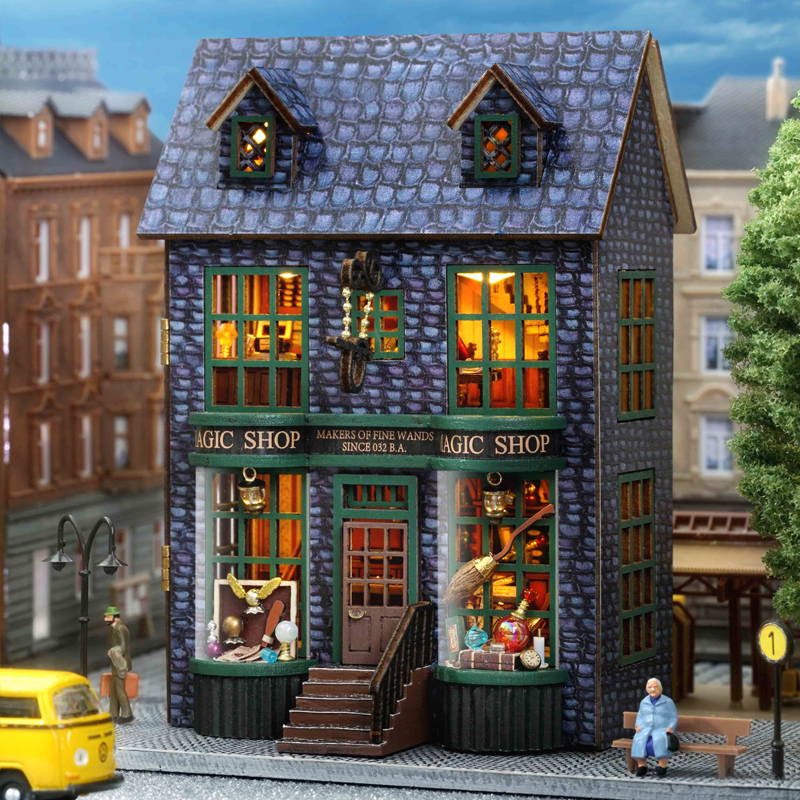 DIY Wooden Miniature Model Kit - Model Kit Japan Shop recension och pris