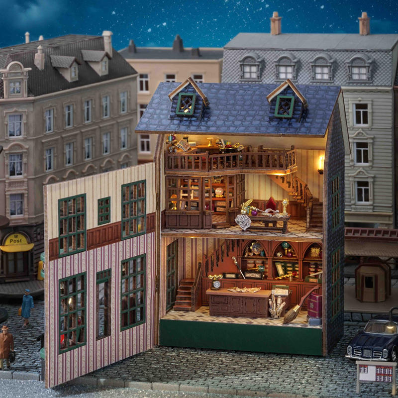 DIY Wooden Miniature Model Kit - Model Kit Japan Shop recension och pris
