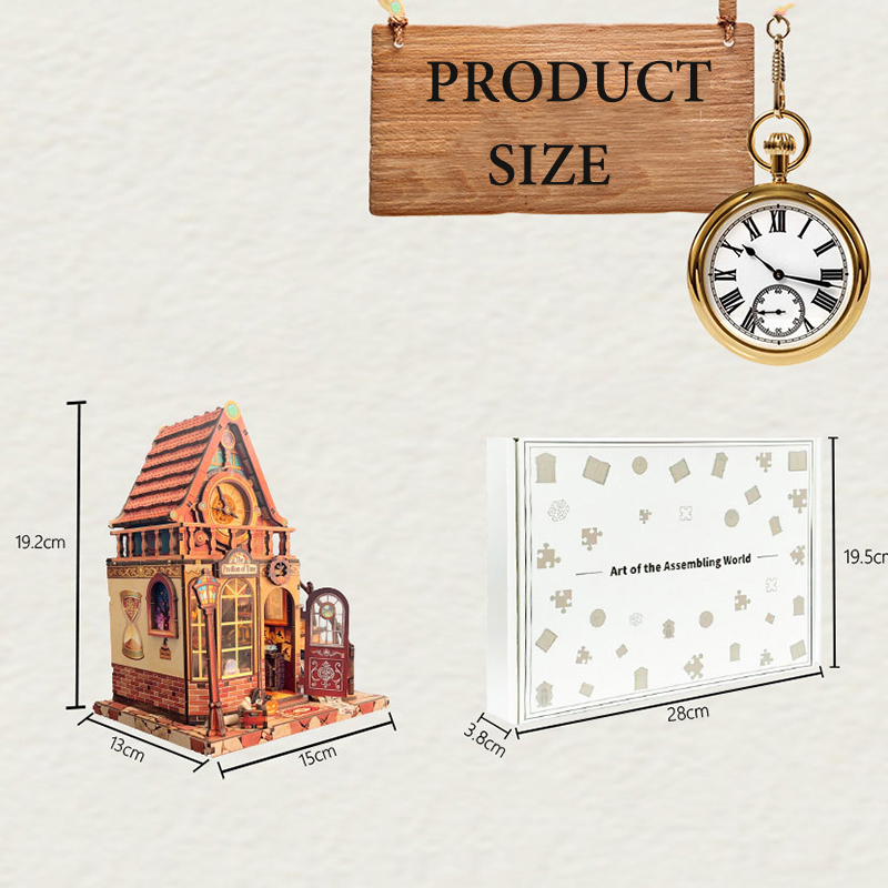 New Wooden Dollhouse Time Pavi - Model Kit Walmart recension och pris