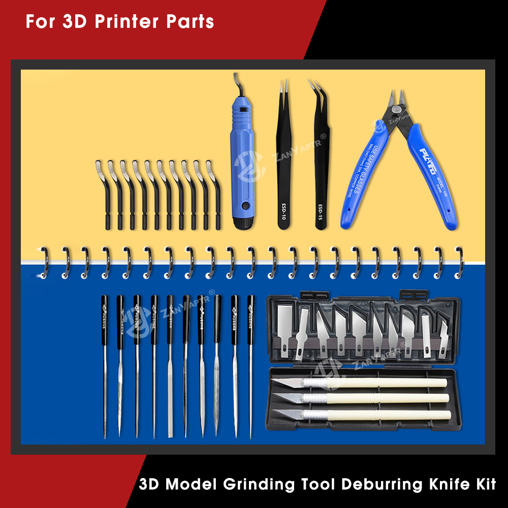 3D Model Grinding Tool Deburri - Model Kit Cutter recension och pris