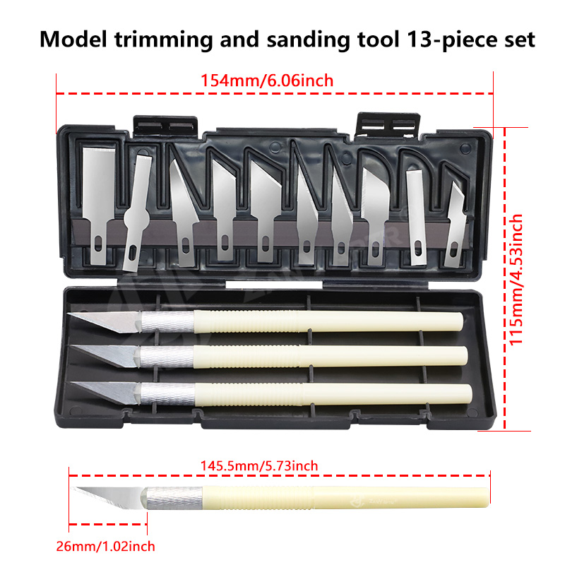 3D Model Grinding Tool Deburri - Model Kit Cutter recension och pris