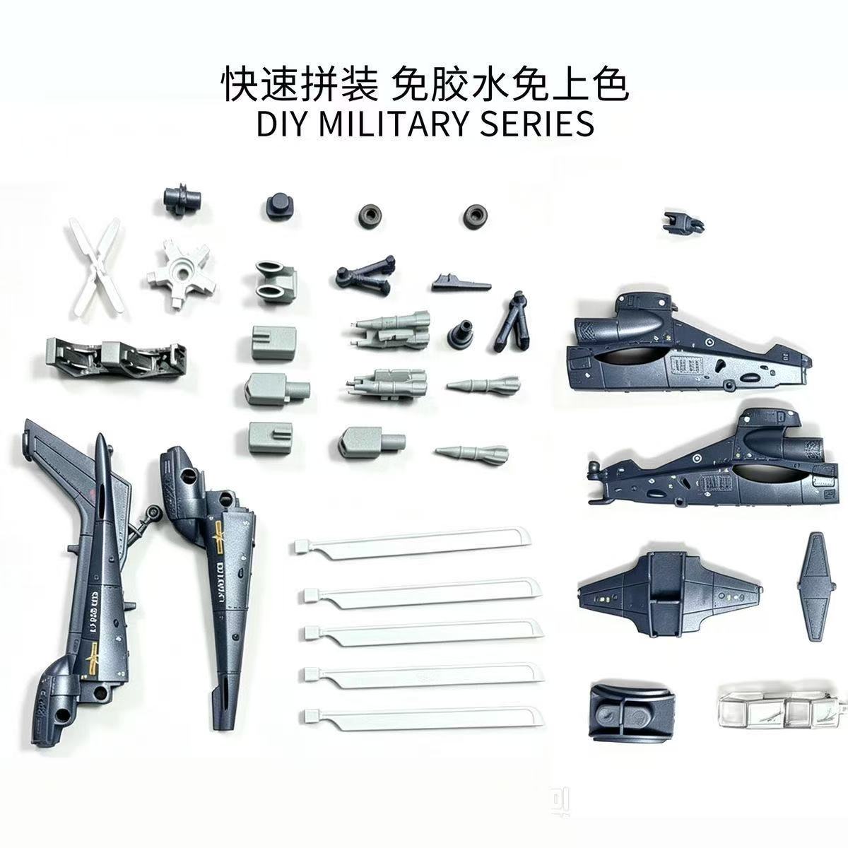 NEW 1:72 Scale Z-10 Quick Buil - Model Kit Helicopter recension och pris