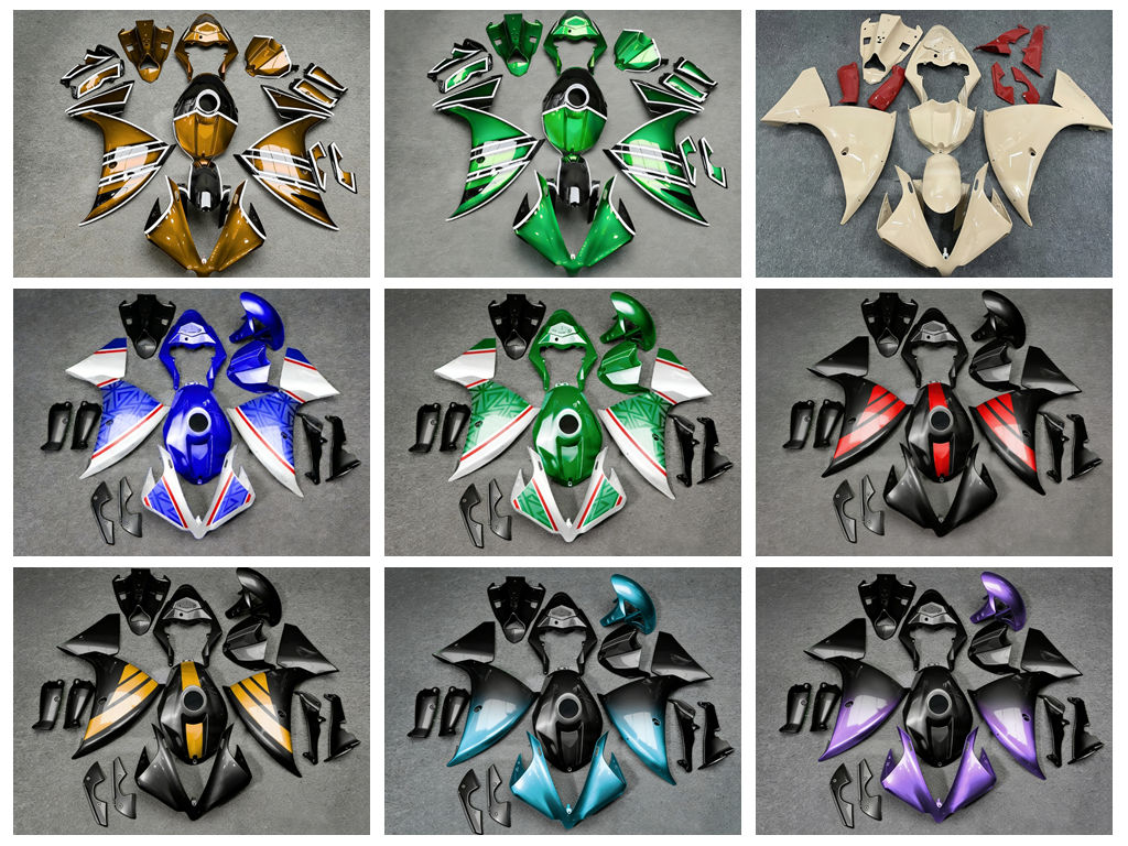 4 Gift New ABS Air Deflector K - Model Kit Yamaha R1 recension och pris