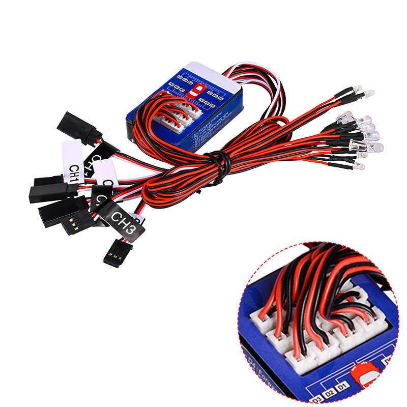 Rc 12 LED Lighting System Kit  - Model Kit Helicopter recension och pris