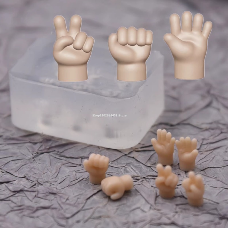 Mini Cute Hand Small Palm Clay - Model Kit Clipper recension och pris