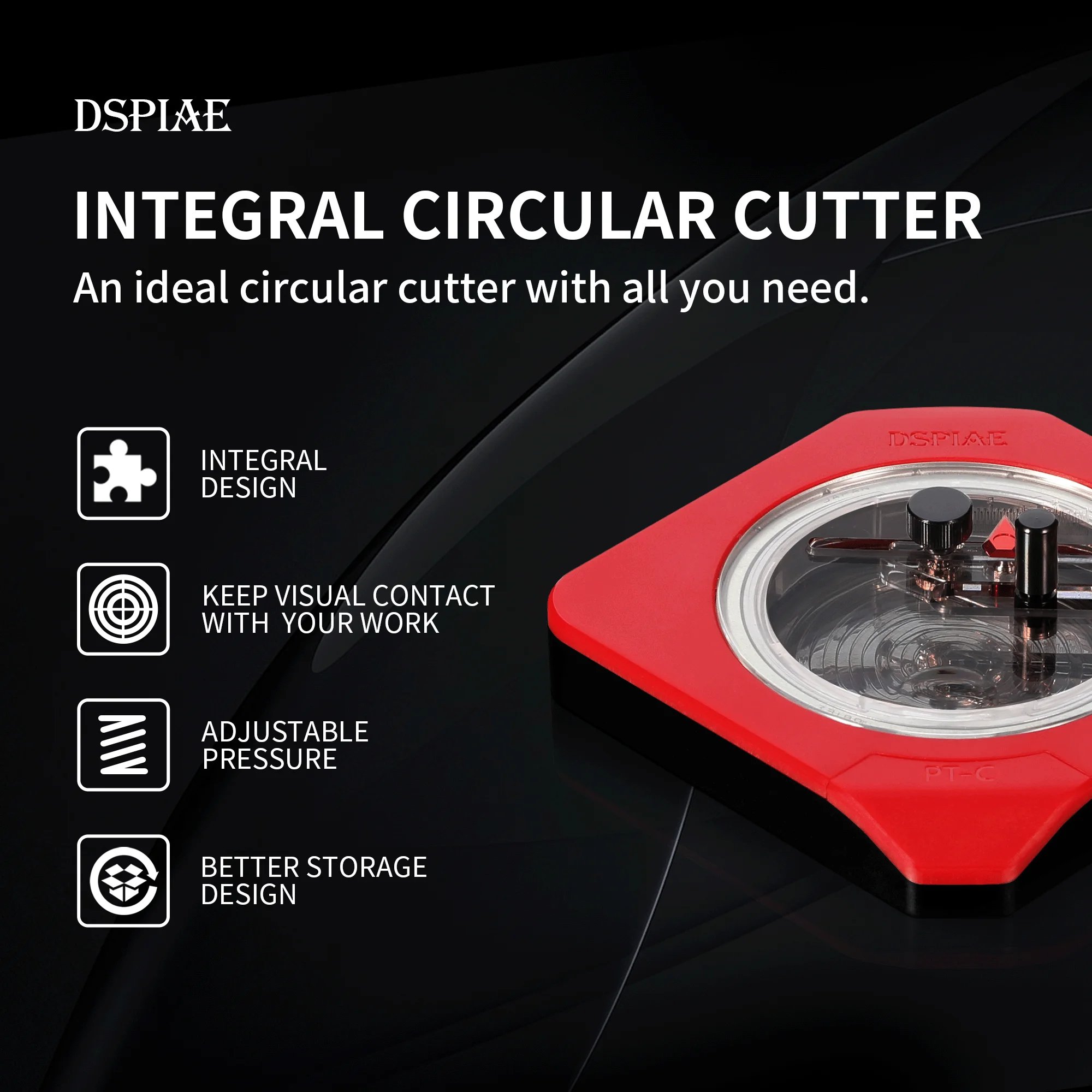 New DSPIAE PT-C Integral Circu - Model Kit Cutter recension och pris