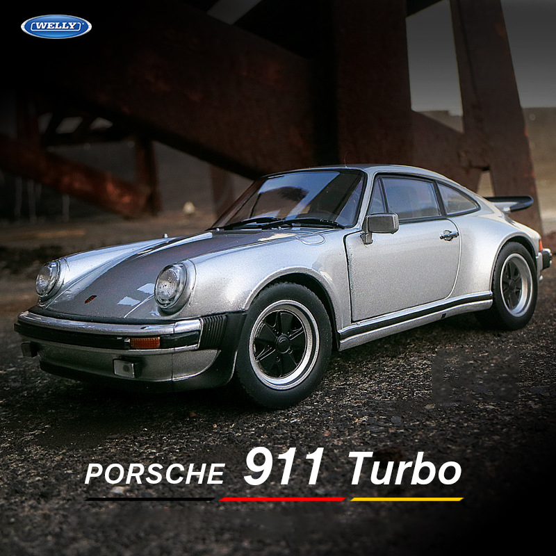 WELLY 1:24 Porsche 911 Turbo 3 - Model Kit Porsche 911 recension och pris
