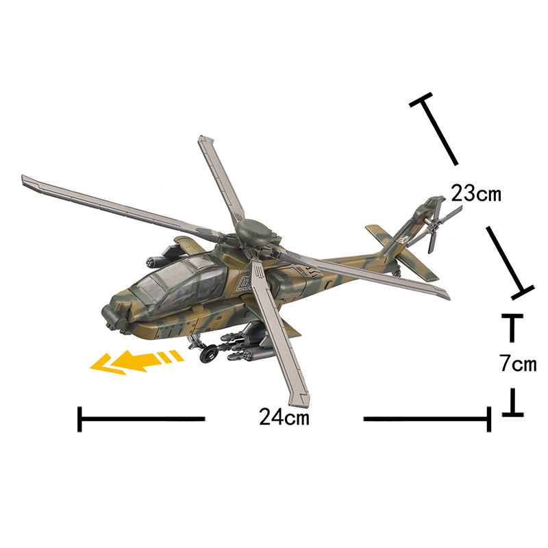 1/72 Army Fighter Kit Toy Mode - Model Kit Helicopter recension och pris
