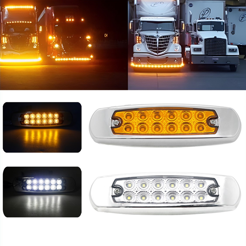 2/6pcs LED 12V 24V Car Trucks  - Model Kit Ship recension och pris