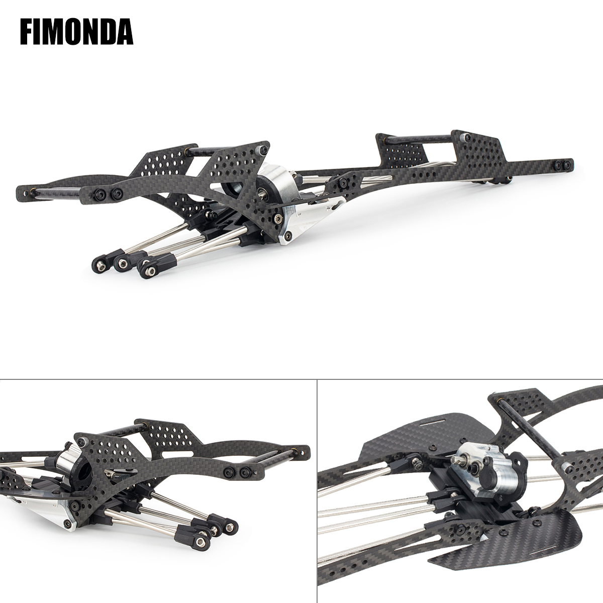 LCG Chassis Kit for 1/10 RC Cr - Model Kit Helicopter recension och pris