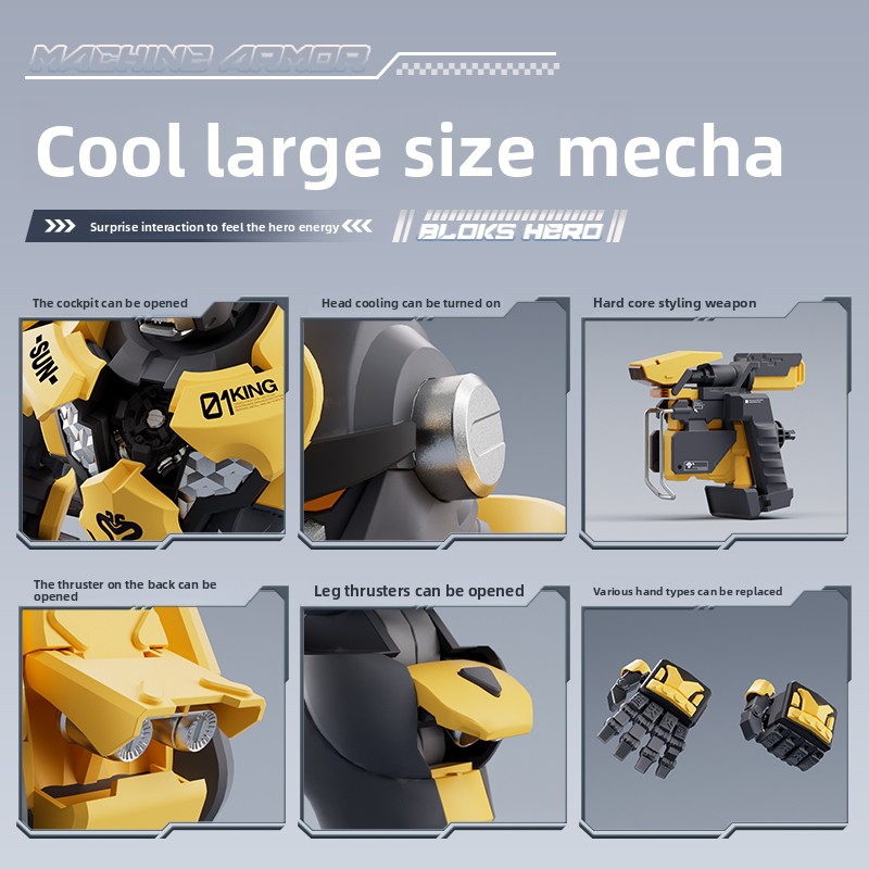 NEW Original Blokees Hero Infi - Model Kit Deadpool recension och pris