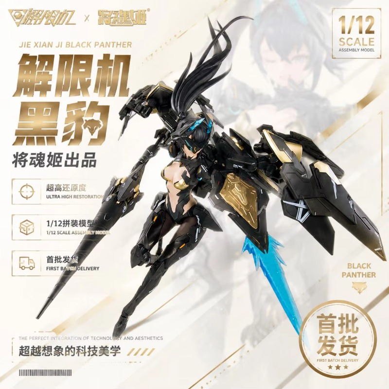 MS GENERAL Mecha Break Black P - Model Kit Ms General recension och pris