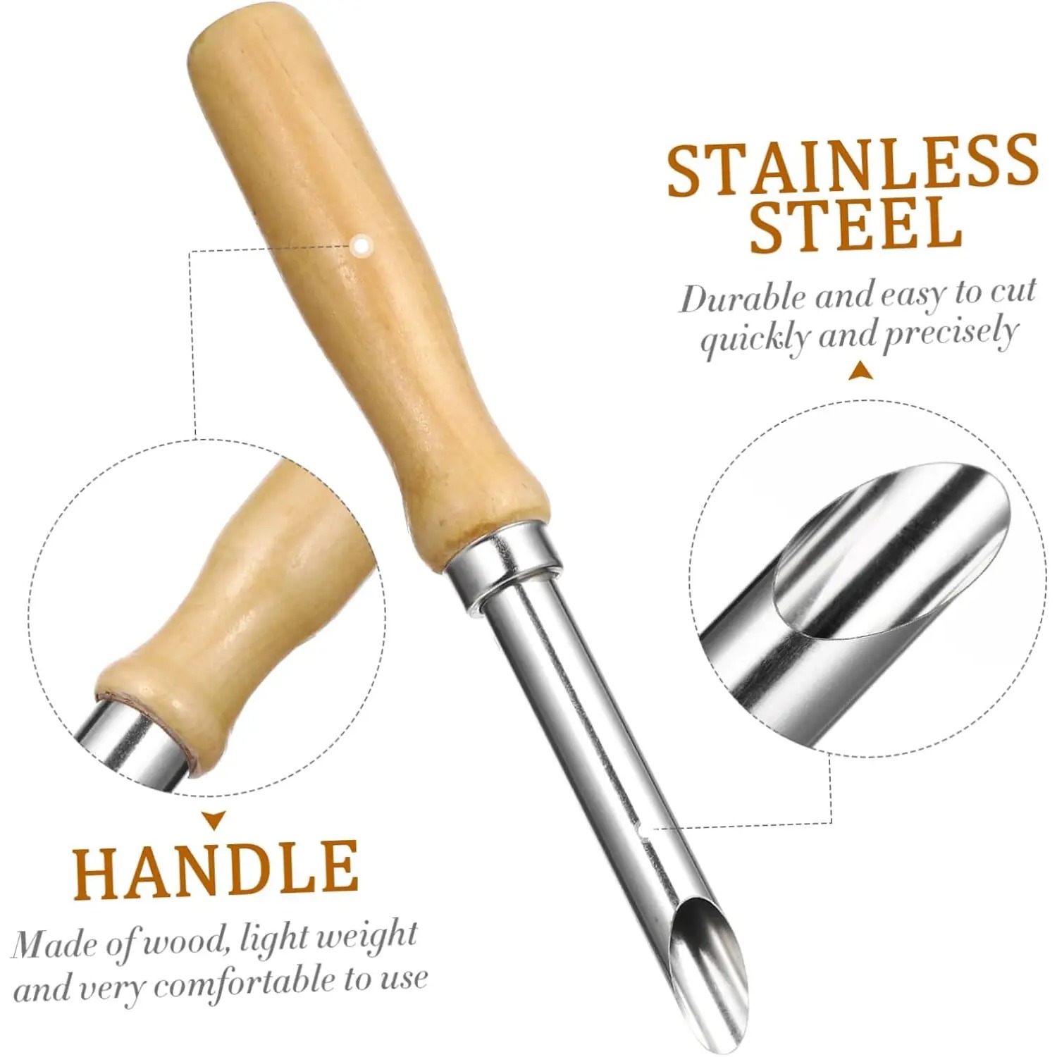 Essential 4-Piece Wooden Potte - Model Kit Cutter recension och pris