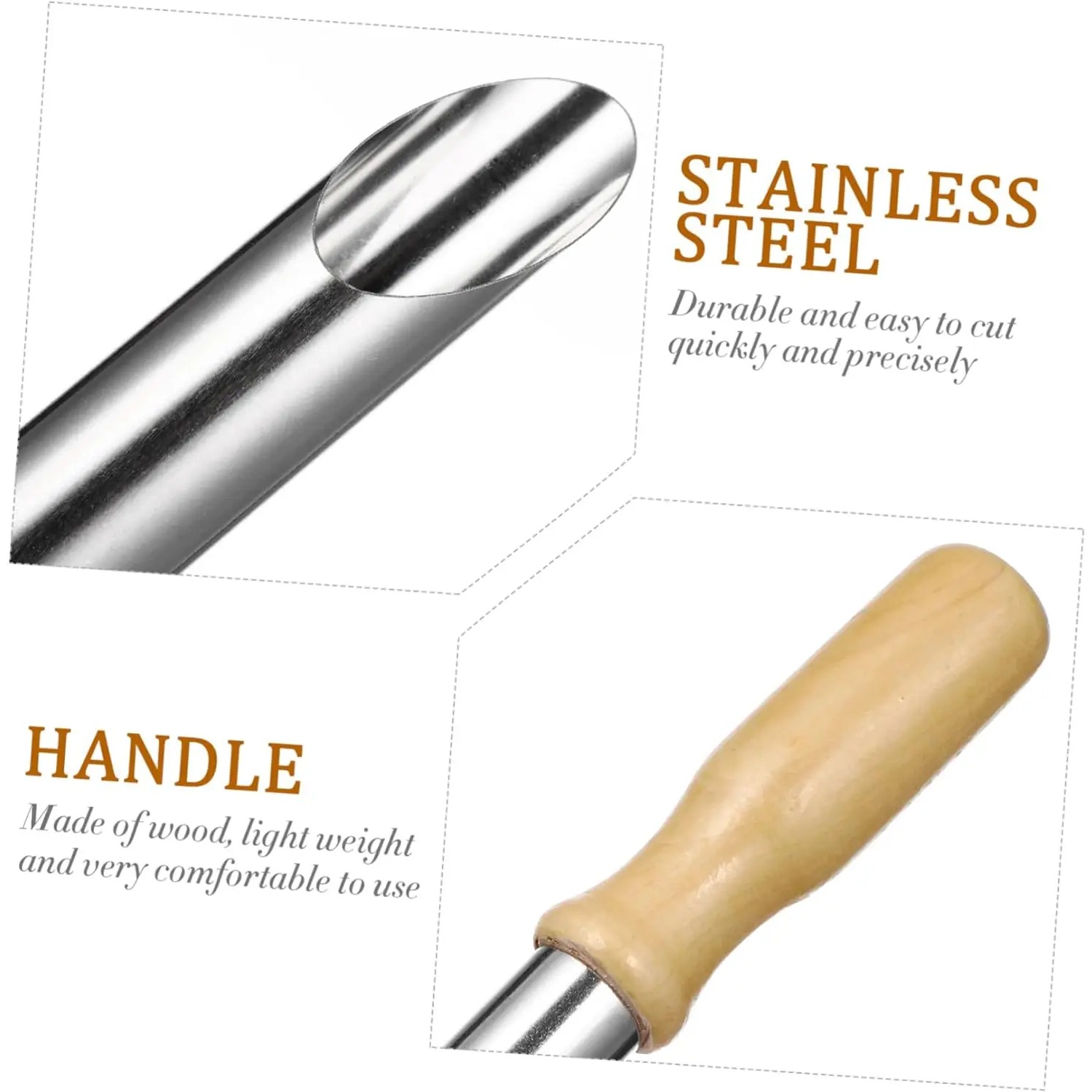 Essential 4-Piece Wooden Potte - Model Kit Cutter recension och pris