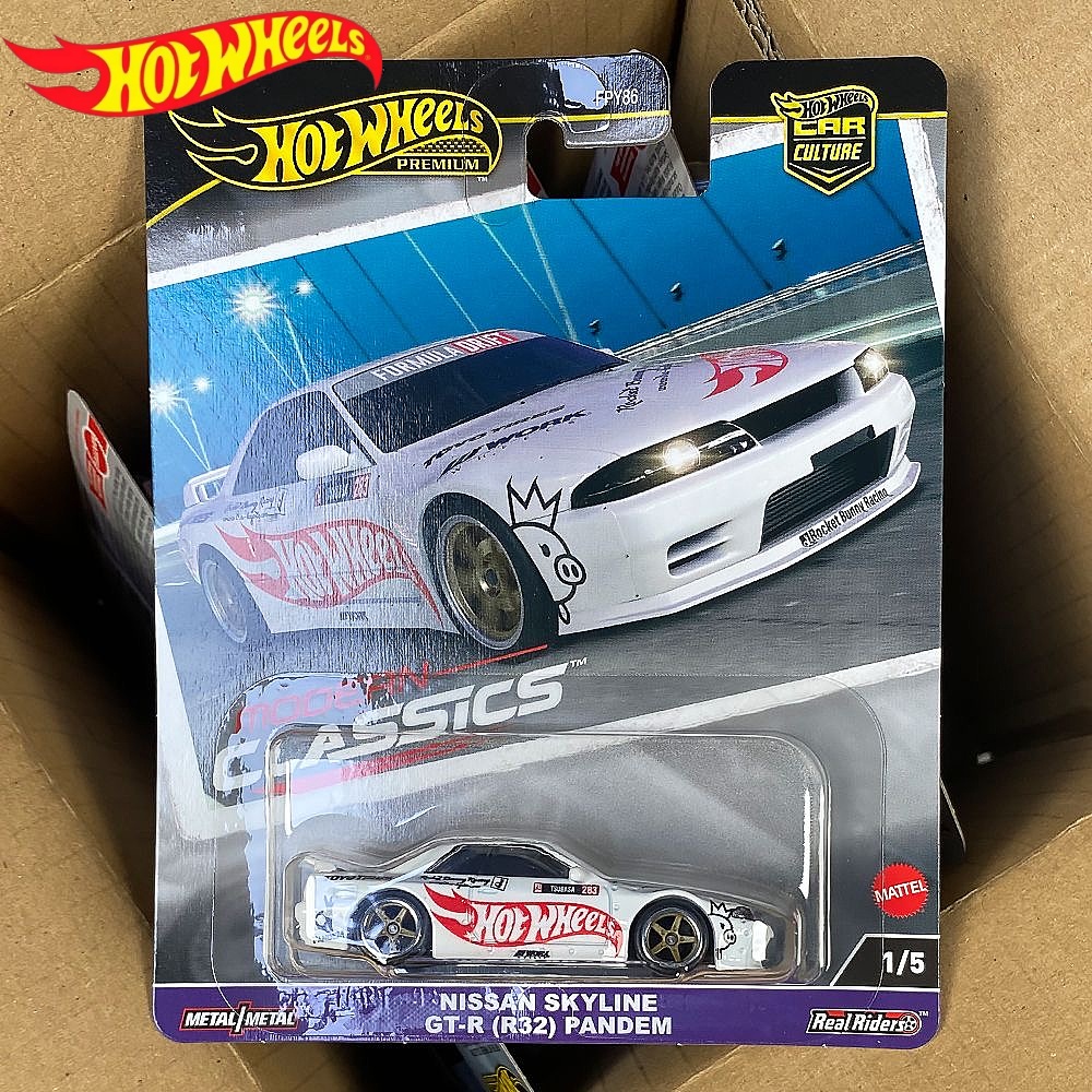 Hot Wheels Premium Diecast Car - Model Kit Nissan Skyline recension och pris