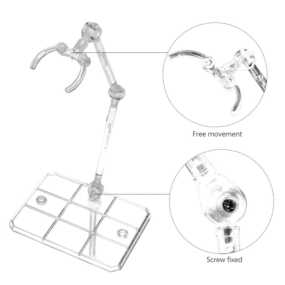 Clear Action Figure Stand,Asse - Model Kit Gunpla recension och pris